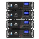 LIFEPO4 LITHIUM BATTERY 4 X 48V 100AH SERVER RACK
