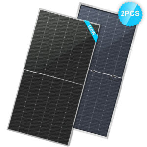 560 WATT BIFACIAL PERC SOLAR 2 PANELS