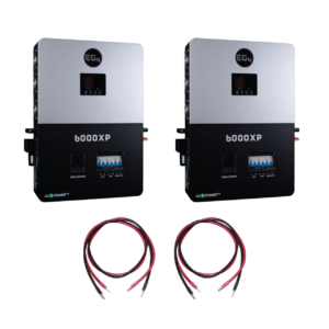 EG4 12kW Off-Grid Split Phase Inverter Bundle | 2 x 6000XP| 12000W Output | 48V 120/240V Split Phase | All in One Solar Inverter System - BNDL-E6000-2