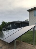 IntegraRack IR-15 Solar Panel Ground Mount Bracket 15 Degree Angle Individual Frame